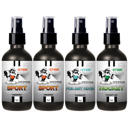 Buy 3 Get 1 FREE - Sport Sampler Set 4 oz Odor Eliminating Sprays