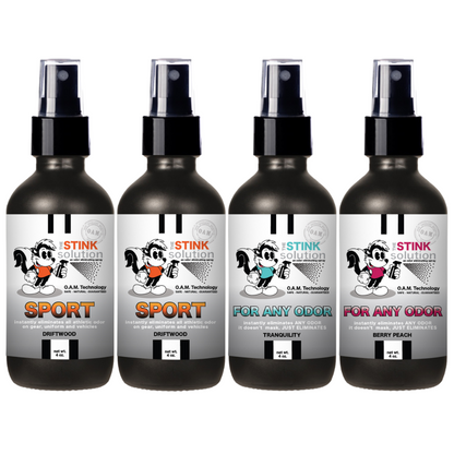Buy 3 Get 1 FREE - Sport Sampler Set 4 oz Odor Eliminating Sprays