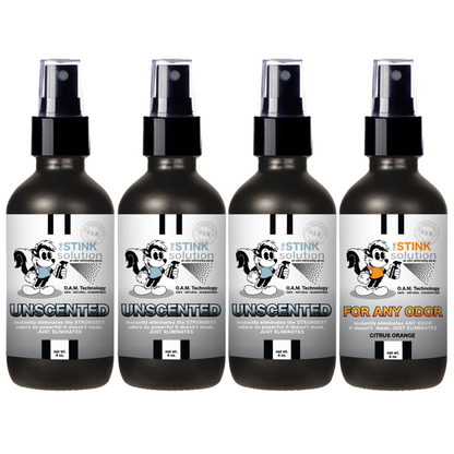 Buy 3 Get 1 FREE - Sampler Set 4 oz For Any Odor Eliminating Sprays