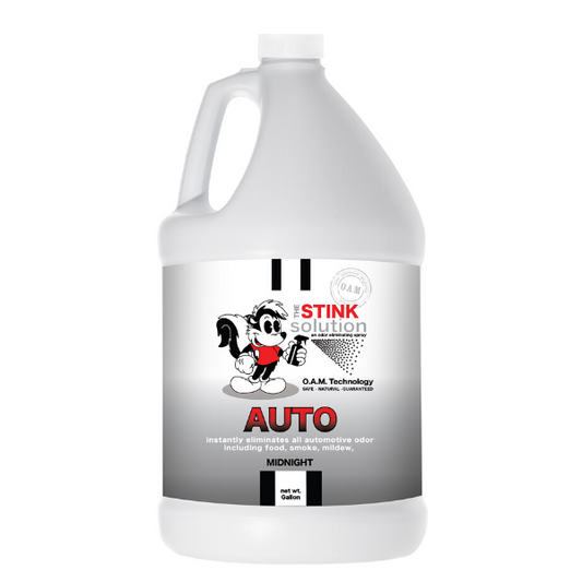 The Stink Solution Auto Midnight Odor Eliminating Spray Gallon