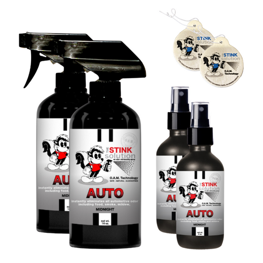 Natural, safe, non-toxic, enzyme-free odor eliminating spray. Multi-purpose use for any odor: smoke, urine, food, sweat, and more. Safe to spray anywhere: homes, cars, furniture, bathroom, carpet, and more.