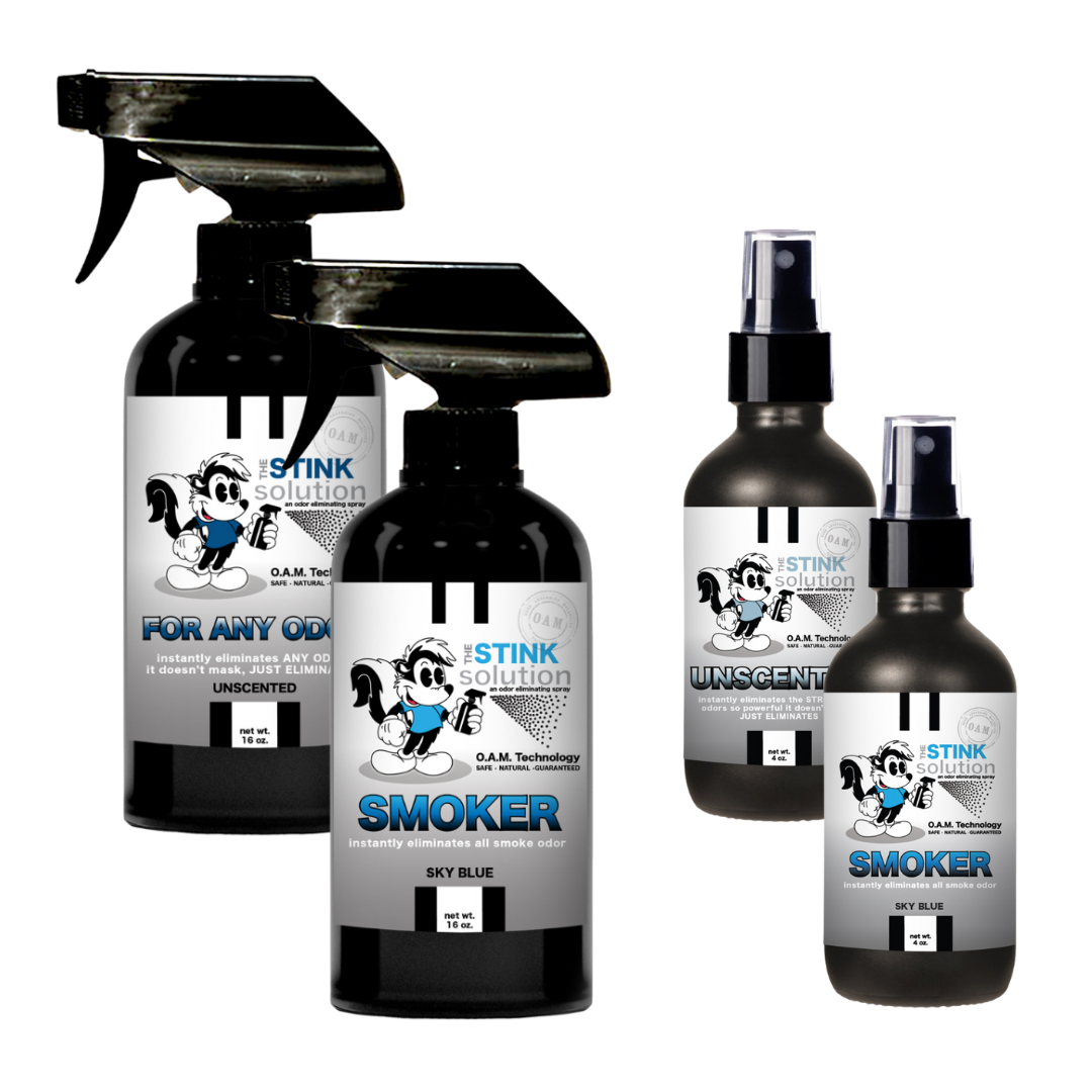 Buy 2 Get 2 FREE Bundle - Smoke Odor Eliminator in Sky Blue Fragrance + Unscented