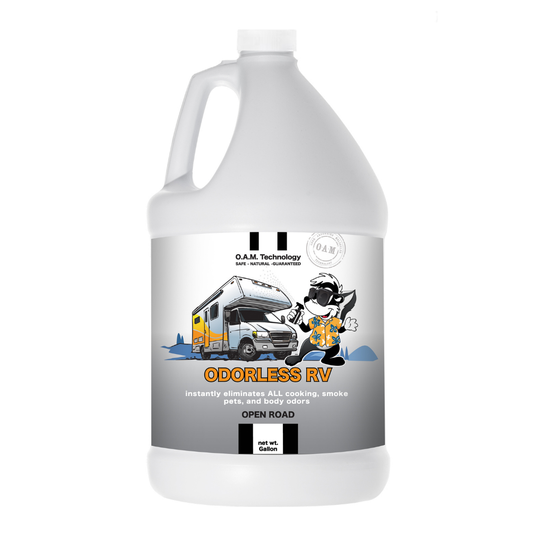 NEW Odorless Outdoorsman Gallon Odor Eliminating Spray in Open Road Fragrance