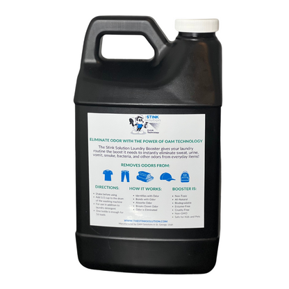 Laundry Booster, 16 oz Spray, and 4 oz Unscented Bundle Natural, safe, non-toxic, enzyme-free Laundry Booster. Multi-purpose use for any odor: smoke, urine, food, sweat, and more. Safe to spray anywhere: homes, cars, furniture, bathroom, carpet, and more.