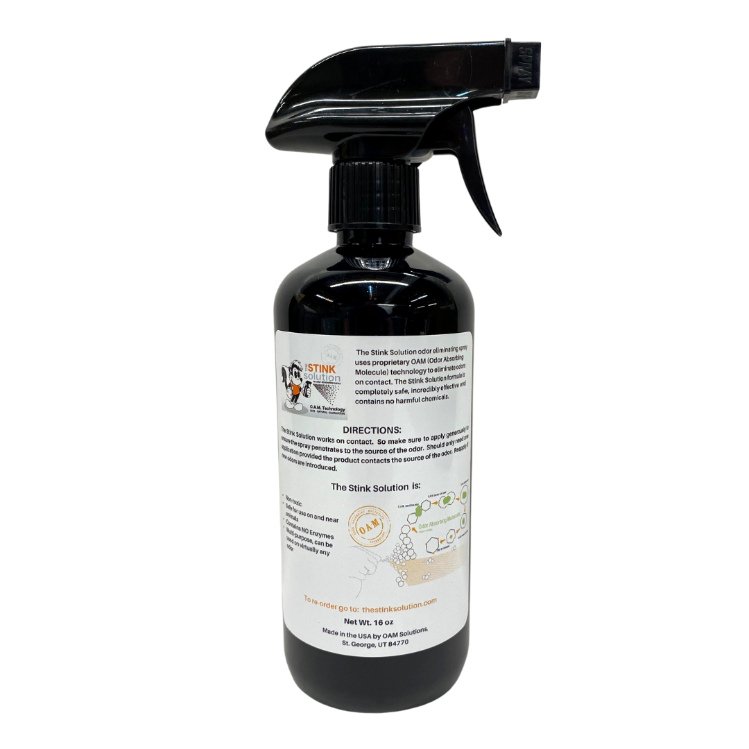 Urine Odor Eliminating Spray for Kids and Pets - Used for Clothes, Furniture, Cars, Carpet, and More. Natural, safe, non-toxic, enzyme-free odor eliminating spray. Multi-purpose use for any odor: smoke, urine, food, sweat, and more. Safe to spray anywhere: homes, cars, furniture, bathroom, carpet, and more.