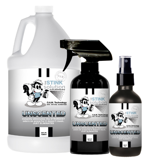 For Any Odor Eliminating Spray in Gallon, 16 oz. and 4 oz Bundle